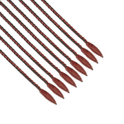 Liebe Seele - Wine Red - Luxe Gevlochten Flogger - Cat-o-Nine Tails-laced-up.nl