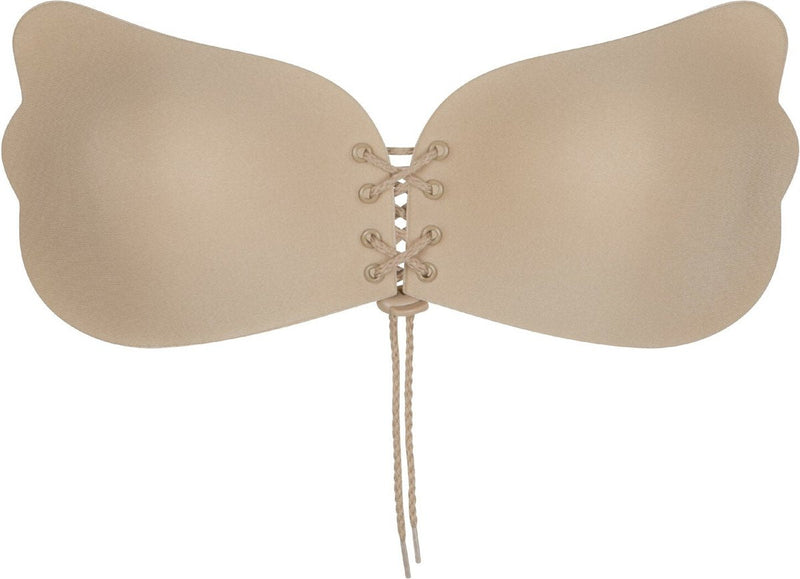 LingaDore Zelfklevende Push-Up BH – Beige – Maat B-Erotiekvoordeel.nl