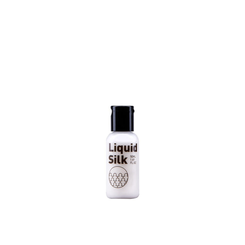 Liquid Silk Hybride Glijmiddel - Waterbasis & Siliconen-Erotiekvoordeel.nl