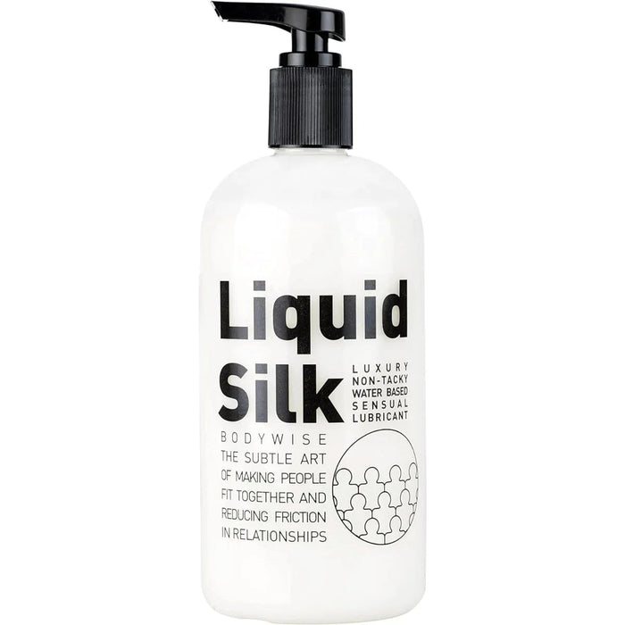 Liquid Silk Hybride Glijmiddel - Waterbasis & Siliconen-Erotiekvoordeel.nl
