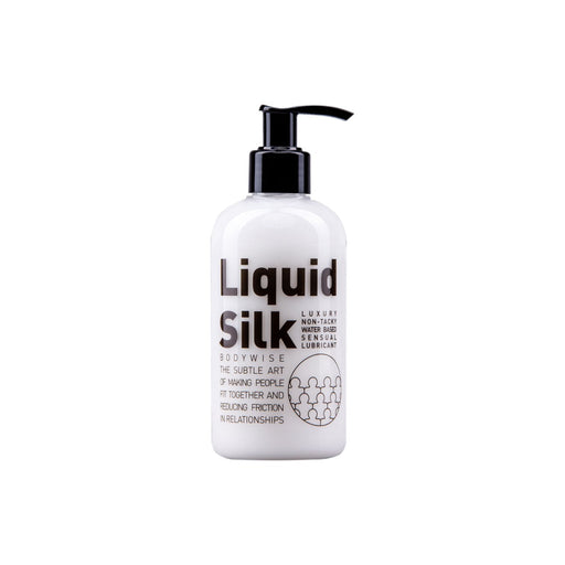 Liquid Silk Hybride Glijmiddel - Waterbasis & Siliconen-Erotiekvoordeel.nl