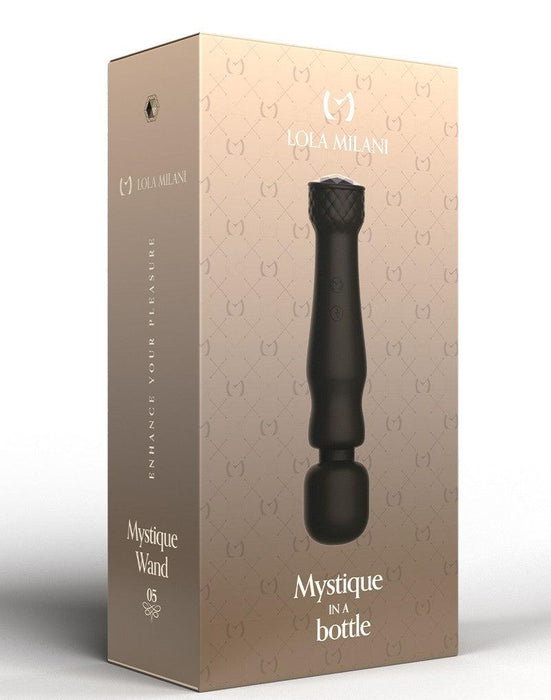Lola Milani - Mystique in a Bottle - Wand Vibrator - Zwart-Laced-up.nl