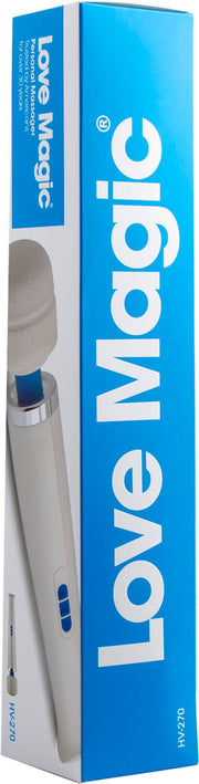 Love Magic Wand Vibrator - Massager - Draadloos - Oplaadbaar - Wit-laced-up.nl