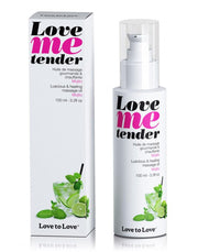 Love me Tender - Verwarmende Massageolie - Mojito-Laced-up.nl