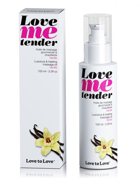 Love me Tender - Verwarmende Massageolie - Vanille-Laced-up.nl