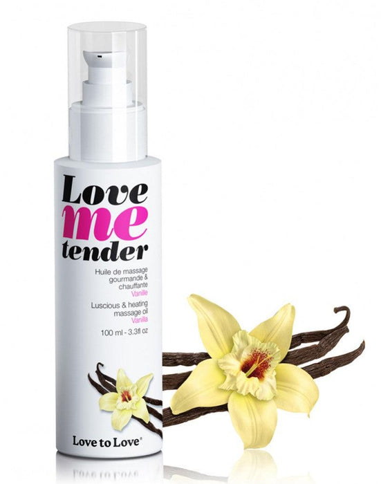 Love me Tender - Verwarmende Massageolie - Vanille-Laced-up.nl