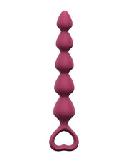 Love to Love - Bing Bang - Anaal Kralen Met Hartvormig Handvat - Roze - Maat M-Laced-up.nl