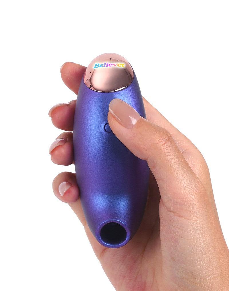 Love to Love - Believer - Luchtdruk Vibrator - Clitoris Vibrator - Paars-Laced-up.nl