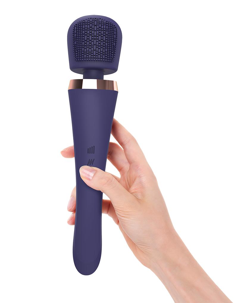 Love to Love - Brush Crush - Wand Vibrator - Paars-Laced-up.nl