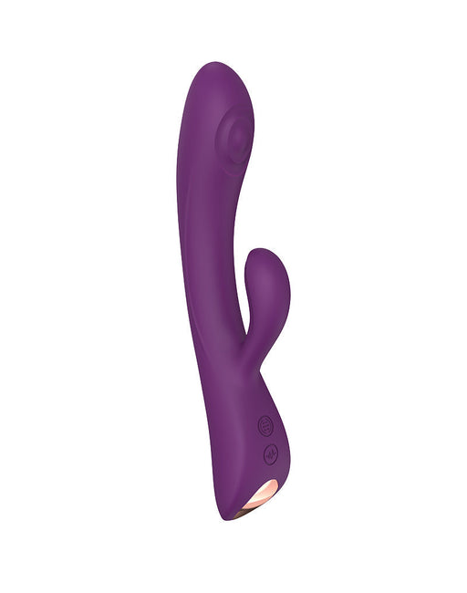 Love to Love - Bunny & Clyde - Rabbit Vibrator Met Tapping Functie - Paars-Laced-up.nl