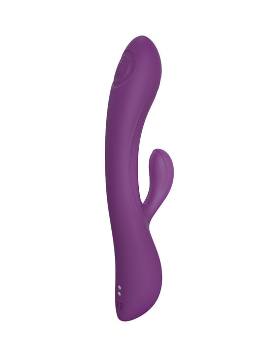 Love to Love - Bunny & Clyde - Rabbit Vibrator Met Tapping Functie - Paars-Laced-up.nl