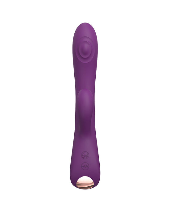 Love to Love - Bunny & Clyde - Rabbit Vibrator Met Tapping Functie - Paars-Laced-up.nl