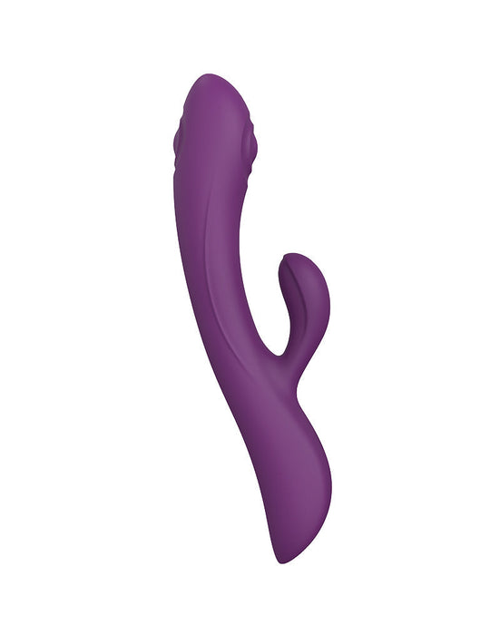 Love to Love - Bunny & Clyde - Rabbit Vibrator Met Tapping Functie - Paars-Laced-up.nl