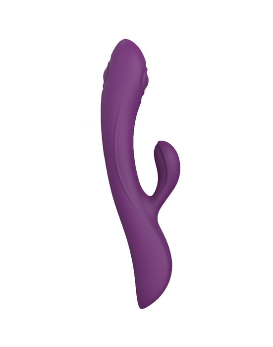 Love to Love - Bunny & Clyde - Rabbit Vibrator Met Tapping Functie - Paars-Laced-up.nl