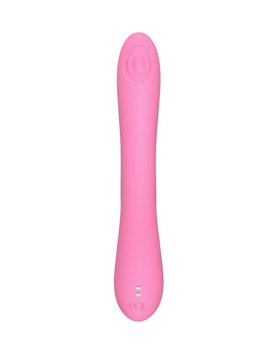 Love to Love - Bunny & Clyde - Rabbit Vibrator Met Tapping Functie - Roze-Laced-up.nl