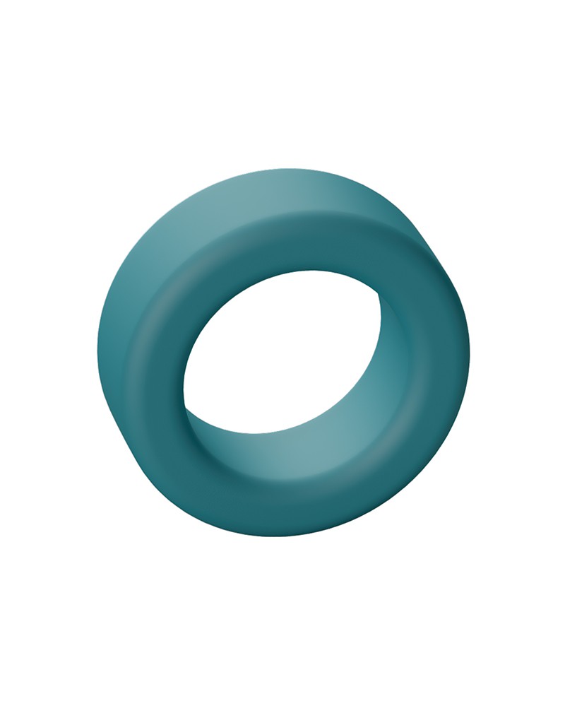 Love to Love - Cool Ring - Klassieke Siliconen Cockring - Blauwgroen-Laced-up.nl