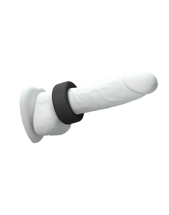 Love to Love - Cool Ring - Klassieke Siliconen Cockring - Zwart-Laced-up.nl