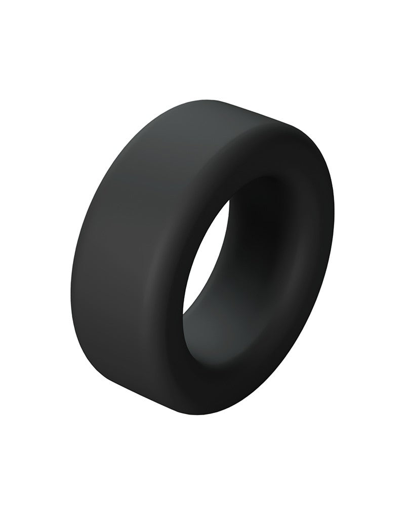 Love to Love - Cool Ring - Klassieke Siliconen Cockring - Zwart-Laced-up.nl
