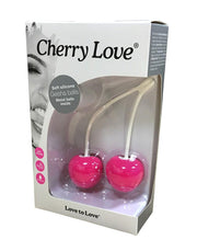 Love to Love - Cherry Love Duoballs - Vaginale Balletjes-Laced-up.nl