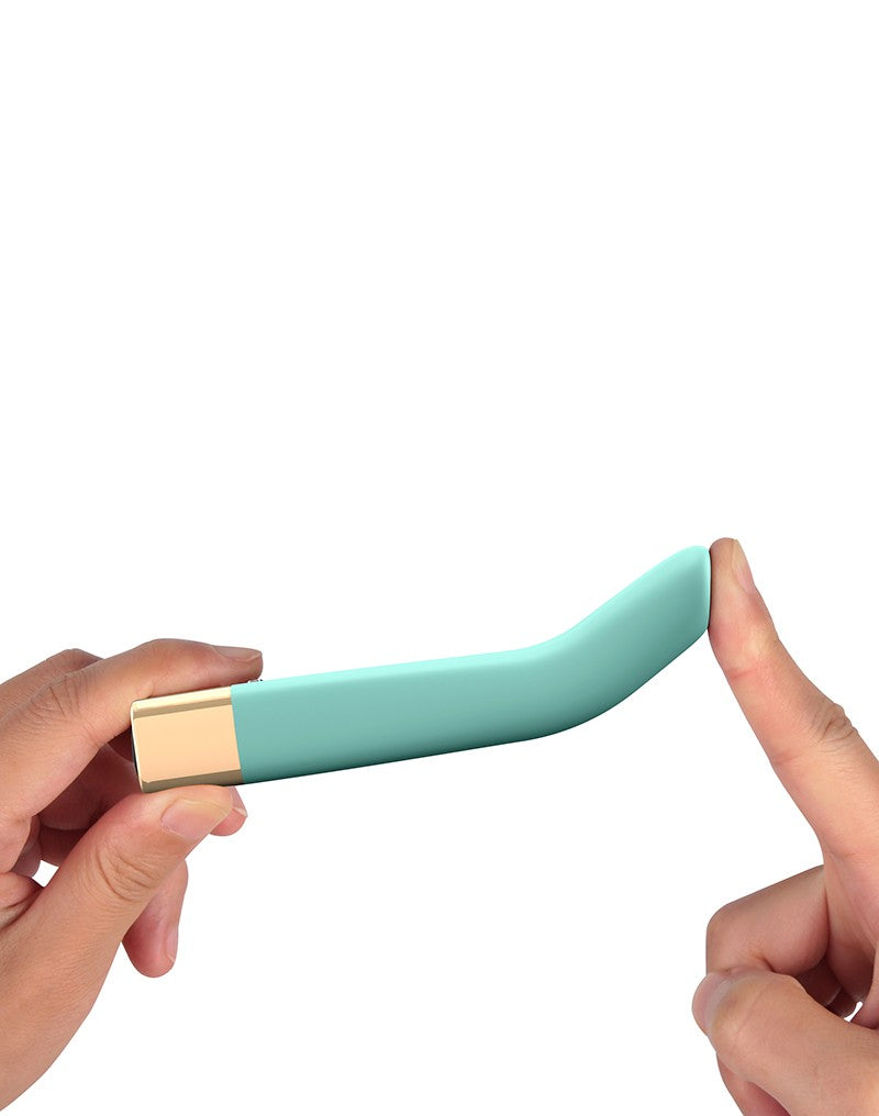 Love to Love - Delight Me - Buigbare Mini Vibrator - Mintgroen-Erotiekvoordeel.nl