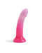 Love to Love - Dildo - Dildoll Sunrise - Buigbaar - Siliconen - Met Glitters - Roze-Laced-up.nl