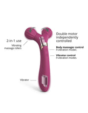 Love to Love - Fireball - Body Massager & Vibrator - plum pink-Laced-up.nl