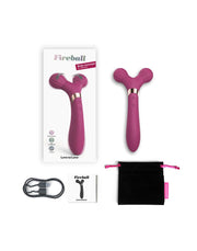 Love to Love - Fireball - Body Massager & Vibrator - plum pink-Laced-up.nl