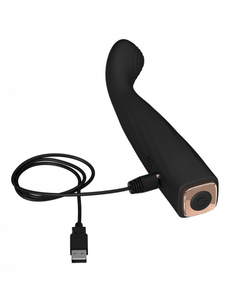Love to Love - Feel Me - Flexibele G-Spot Vibrator - Zwart-Erotiekvoordeel.nl