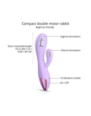 Love to Love - Funky Bunny - Rabbit Vibrator - Lila-Laced-up.nl