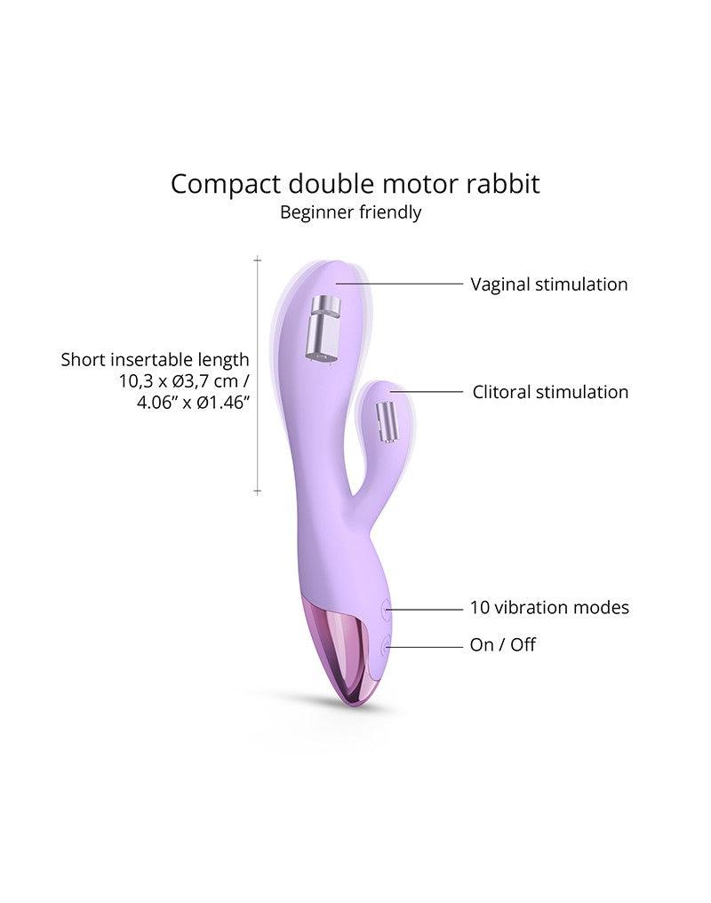 Love to Love - Funky Bunny - Rabbit Vibrator - Lila-Laced-up.nl