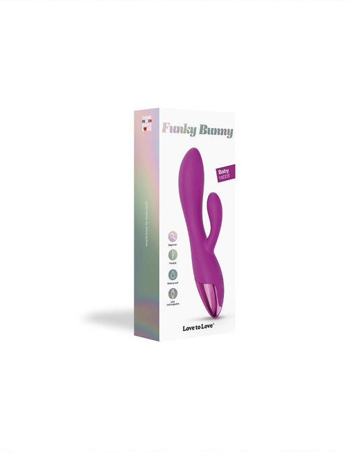Love to Love - Funky Bunny - Rabbit Vibrator - Roze-Laced-up.nl