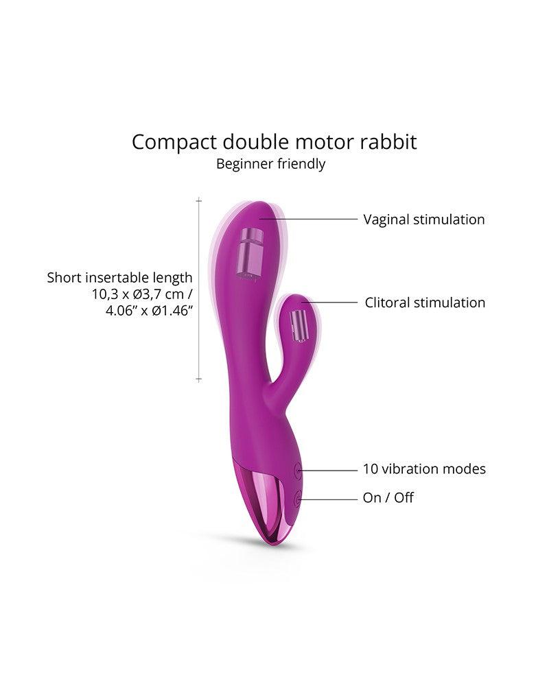 Love to Love - Funky Bunny - Rabbit Vibrator - Roze-Laced-up.nl