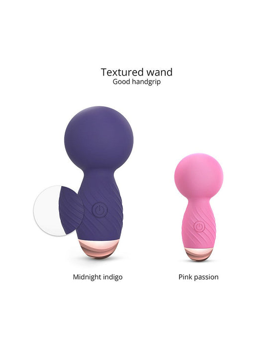 Love to Love - Itsy Bitsy - Mini Wand Vibrator - Paars-Laced-up.nl