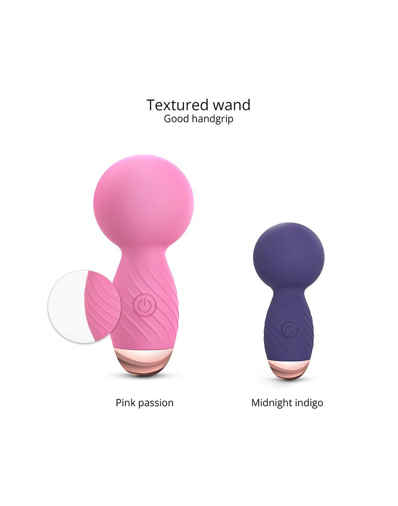 Love to Love - Itsy Bitsy - Mini Wand Vibrator - Roze-Laced-up.nl