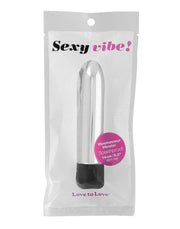 Love to Love - Sexy Vibe - Klassieke Vibrator - Zilver-Laced-up.nl