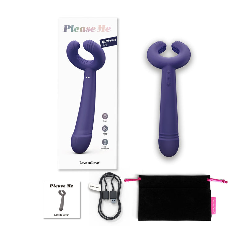 Love to Love - Please Me - Multi Vibrator - Paars-Laced-up.nl