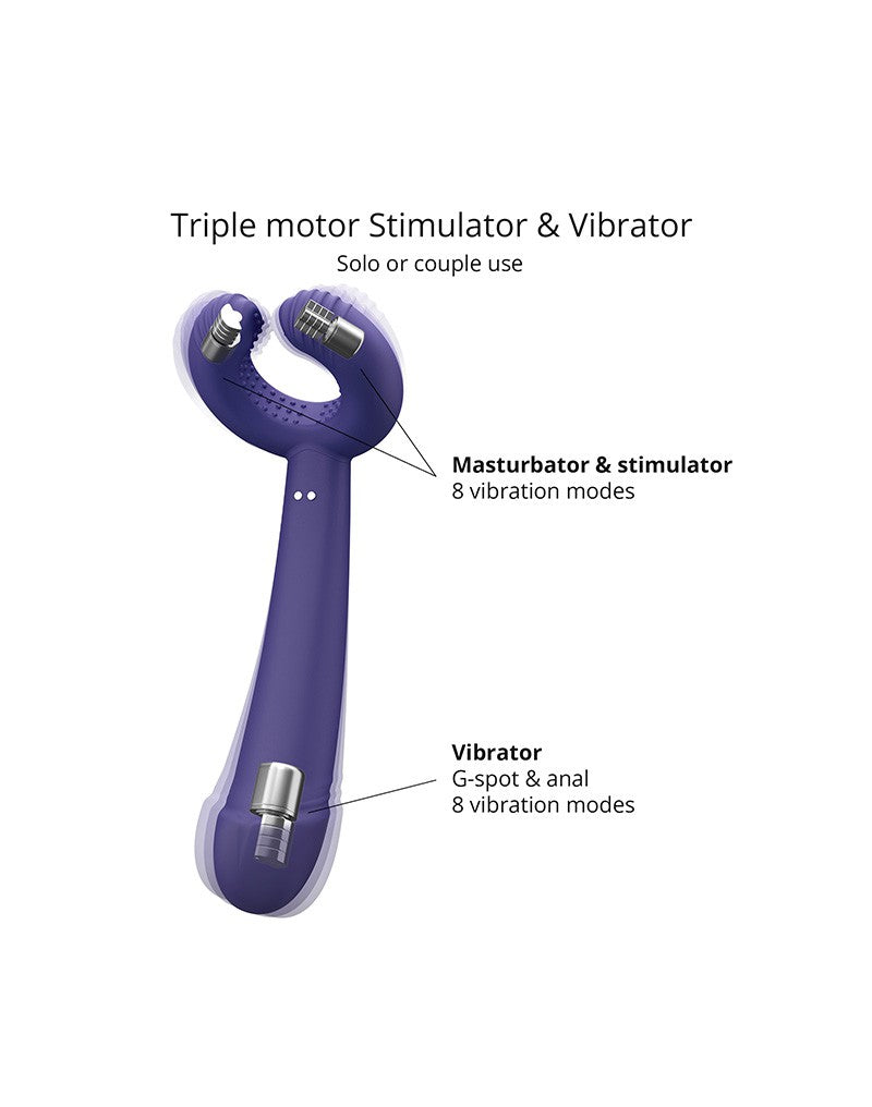 Love to Love - Please Me - Multi Vibrator - Paars-Laced-up.nl