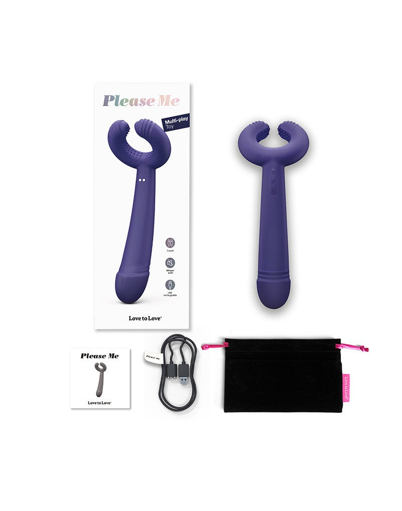 Love to Love - Please Me - Multi Vibrator - Paars-Laced-up.nl