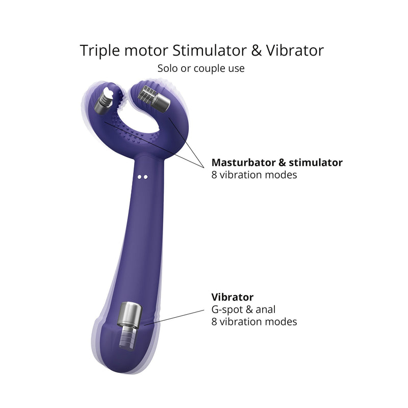 Love to Love - Please Me - Multi Vibrator - Paars-Laced-up.nl