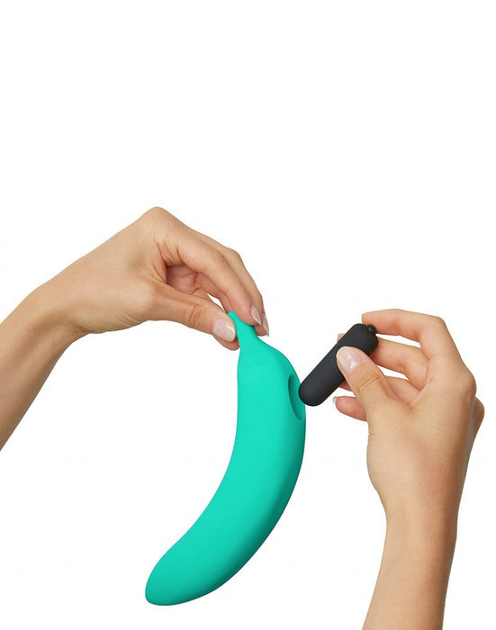 Love to Love - Oh oui - Banaan Vibrator - Turquoise-Laced-up.nl