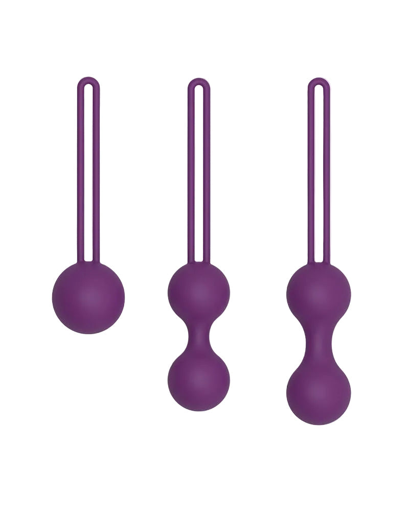 Love to Love - Per'fit Kit Kegel Balletjes Bekkenbodem Training - Paars-Erotiekvoordeel.nl