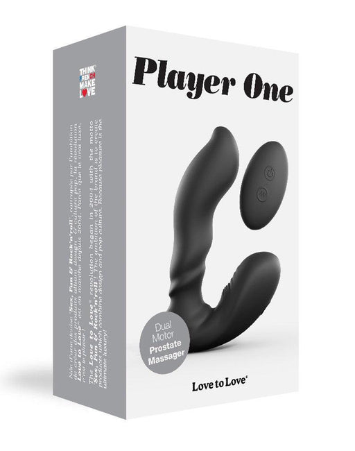 Love to Love - Player One - Prostaat Vibrator Met Remote Control-Laced-up.nl