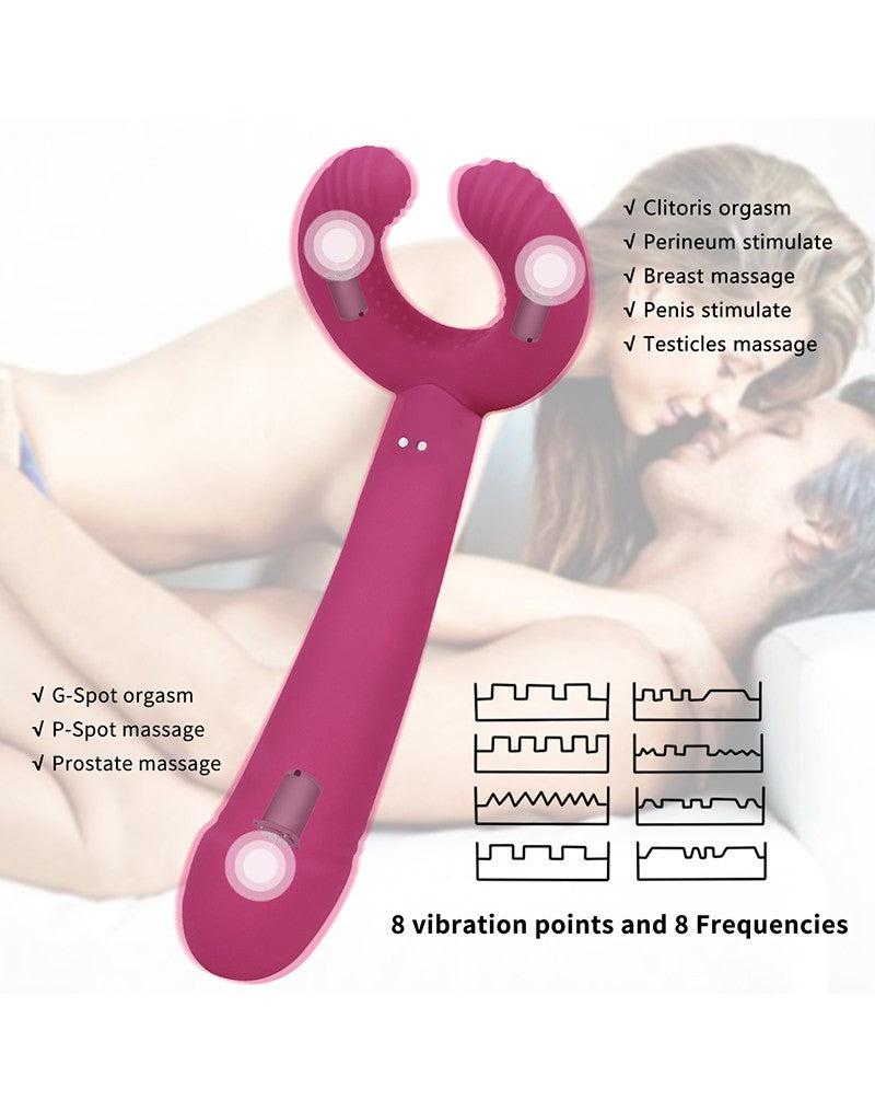 Love to Love - Please Me - Multi Vibrator - Diep Roze-Erotiekvoordeel.nl