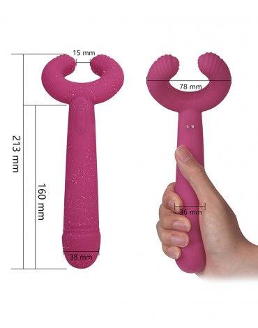 Love to Love - Please Me - Multi Vibrator - Diep Roze-Erotiekvoordeel.nl
