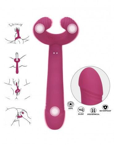 Love to Love - Please Me - Multi Vibrator - Diep Roze-Erotiekvoordeel.nl