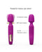 Love to Love - R-Evolution Wand Vibrator Set - 2 verwisselbare opzetstukken - Roze-Laced-up.nl