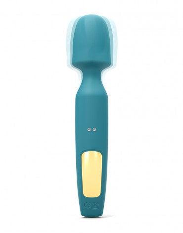 Love to Love - R-Evolution Wand Vibrator Set - 2 verwisselbare opzetstukken - Turquoise-Laced-up.nl