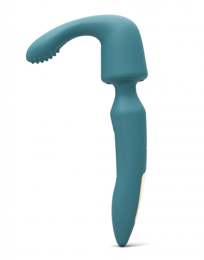 Love to Love - R-Evolution Wand Vibrator Set - 2 verwisselbare opzetstukken - Turquoise-Laced-up.nl