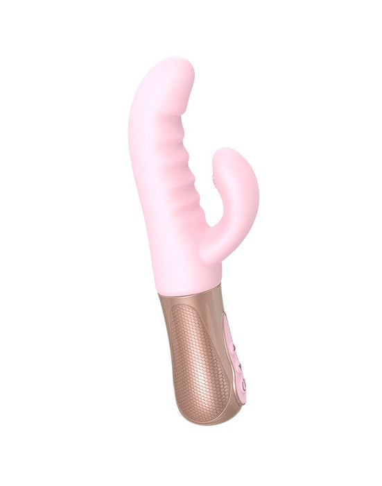 Love to Love - Sassy Bunny - Rabbit Vibrator met Tapping Functie - Lichtroze-Laced-up.nl