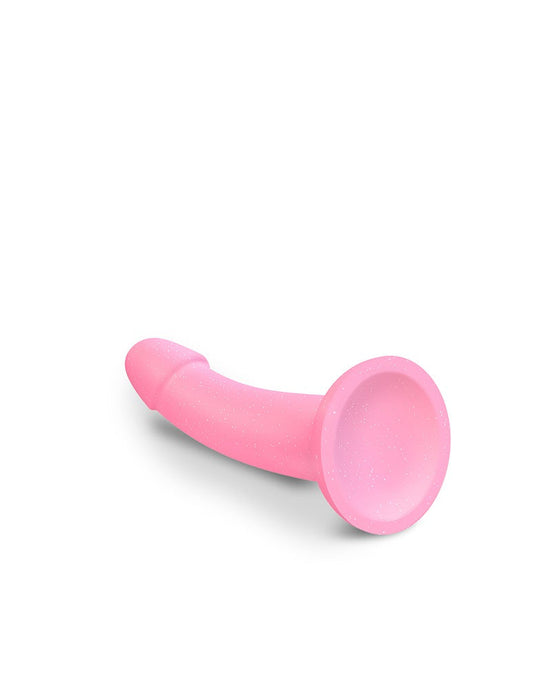 Love to Love - Siliconen Dildo Glitzy - Roze Glitters-Laced-up.nl
